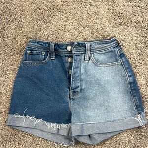 Hollister Blue Jean Shorts Casual Denim